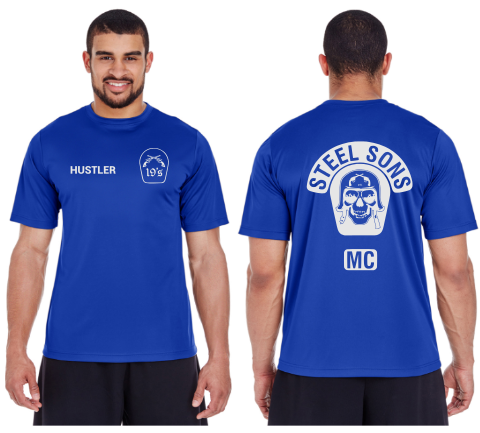 Steel Sons Reflective Tee - 100% Polyester