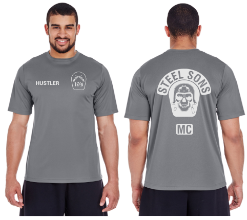 Steel Sons Reflective Tee - 100% Polyester
