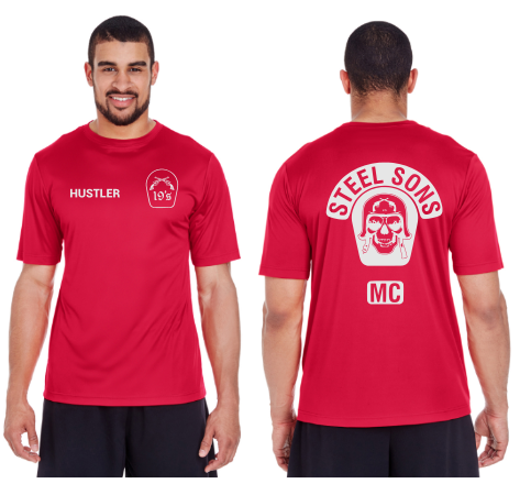 Steel Sons Reflective Tee - 100% Polyester