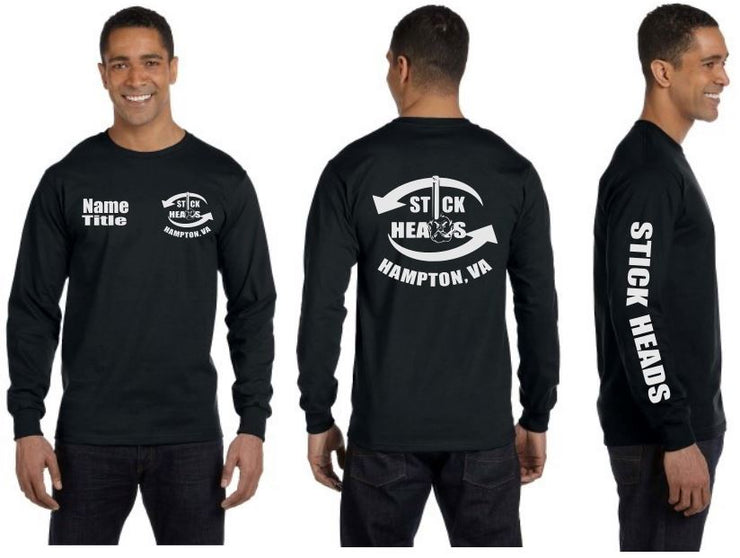 Stick Heads - Reflective Long Sleeve - Dry Blend
