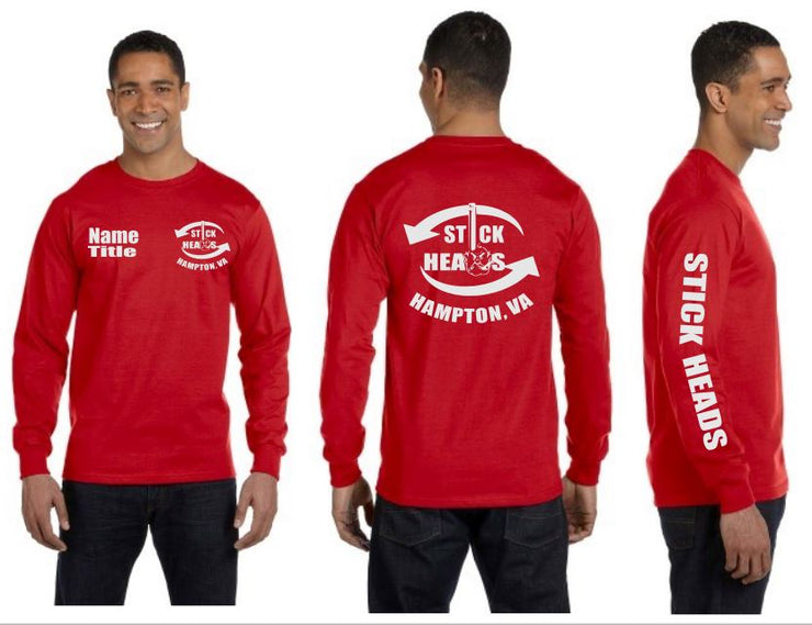 Stick Heads - Reflective Long Sleeve - Dry Blend