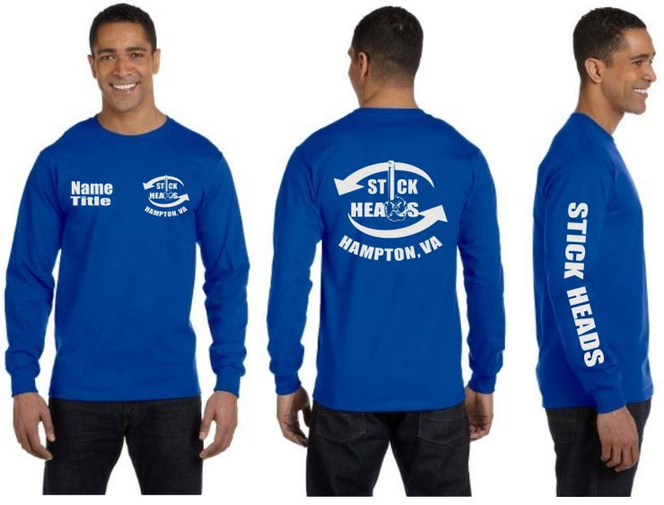 Stick Heads - Reflective Long Sleeve - Dry Blend