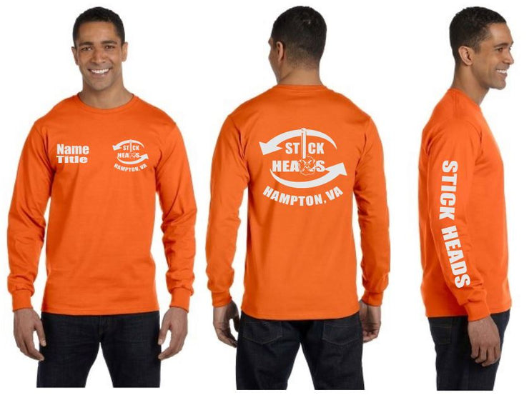 Stick Heads - Reflective Long Sleeve - Dry Blend