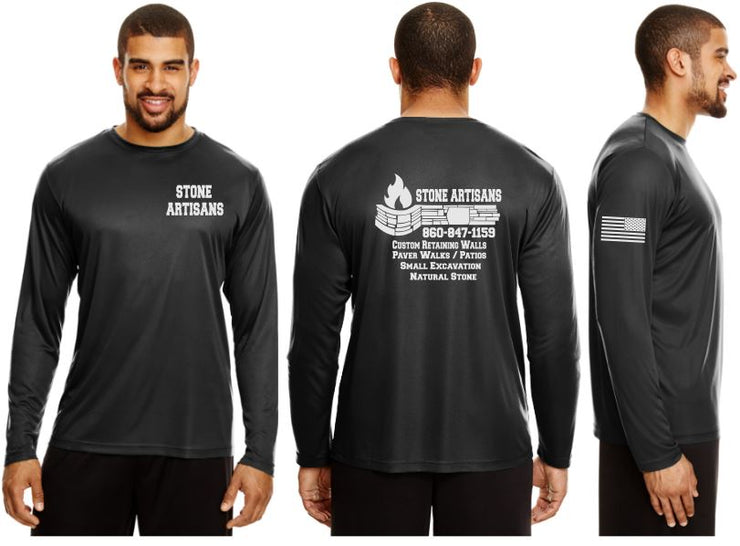Stone Artisans Reflective Long Sleeve - 100% Polyester