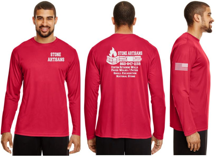 Stone Artisans Reflective Long Sleeve - 100% Polyester