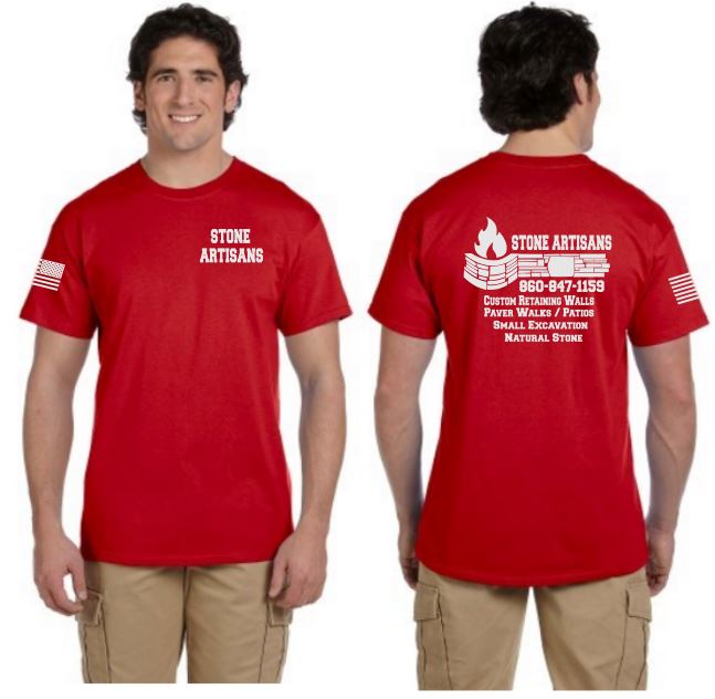Stone Artisans Reflective Tee - 100% Cotton