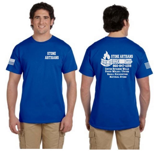 Stone Artisans Reflective Tee - 100% Cotton