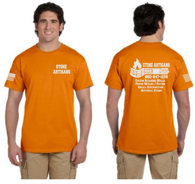 Stone Artisans Reflective Tee - 100% Cotton