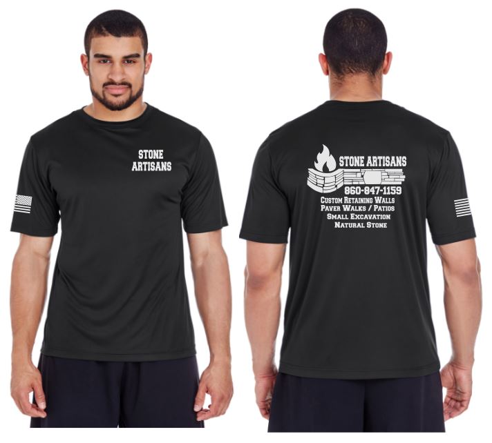 Stone Artisans Reflective Tee - 100% Polyester