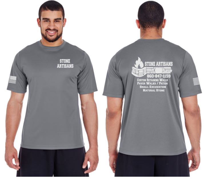 Stone Artisans Reflective Tee - 100% Polyester