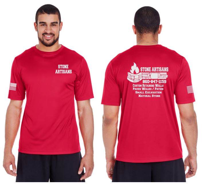 Stone Artisans Reflective Tee - 100% Polyester