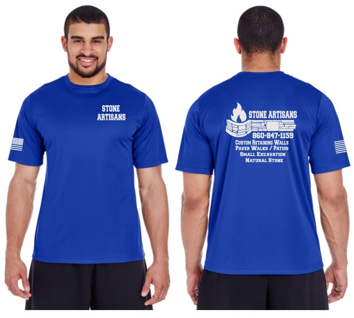 Stone Artisans Reflective Tee - 100% Polyester
