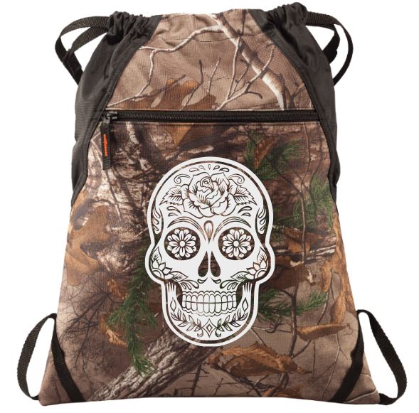 Sugar Skull Camo Backpack