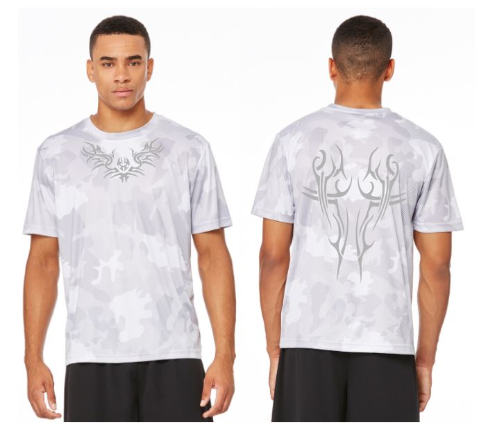 Tribal Reflective Camo Tee - 100% Polyester