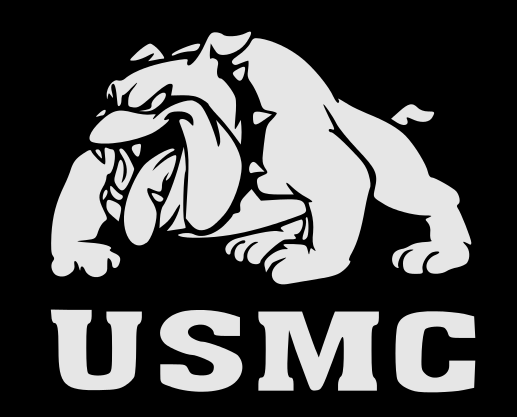 USMC Devil Dog Reflective Long Sleeve - Dry Blend