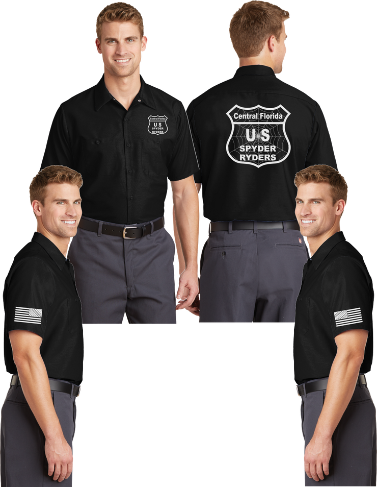 Central Florida - US Spyder Ryders - Men's Mechanic Shirts