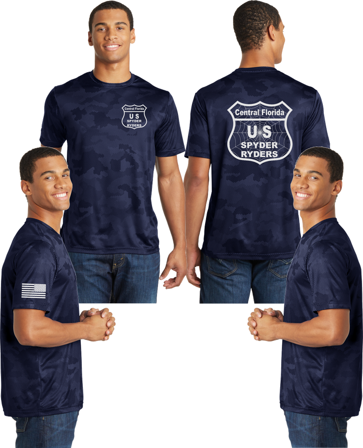 Central Florida - US Spyder Ryder Reflective Tee - Camo Poly