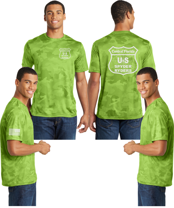 Central Florida - US Spyder Ryder Reflective Tee - Camo Poly
