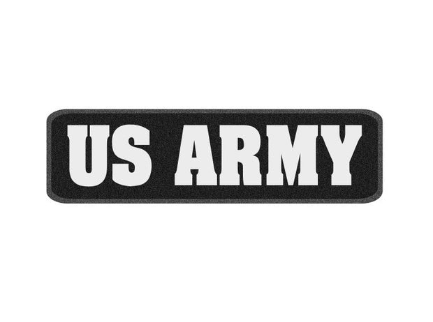 10 x 3 inch Sew on Patch - US Army