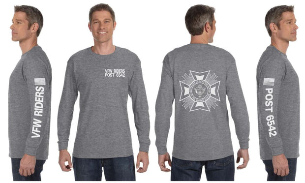 Post 6542 Reflective Long Sleeve - Dry Blend