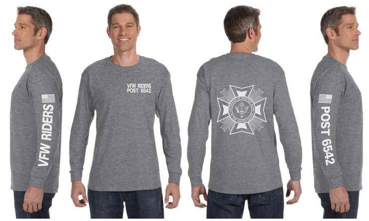 Post 6542 Reflective Long Sleeve - Dry Blend