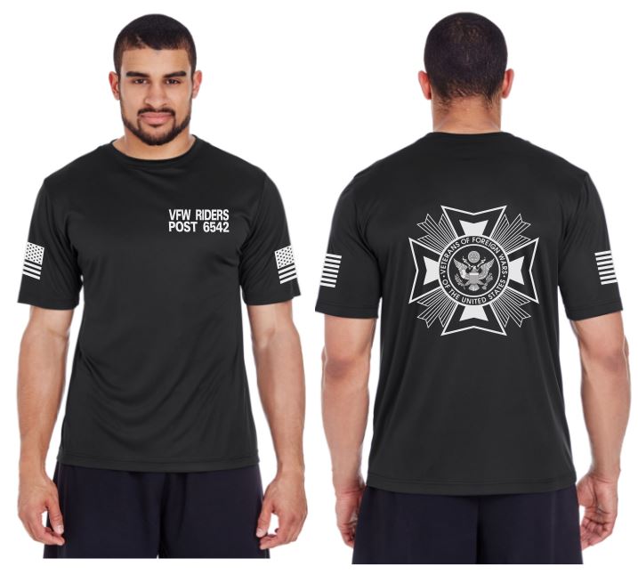 Post 6542 Reflective Tee - 100% Polyester