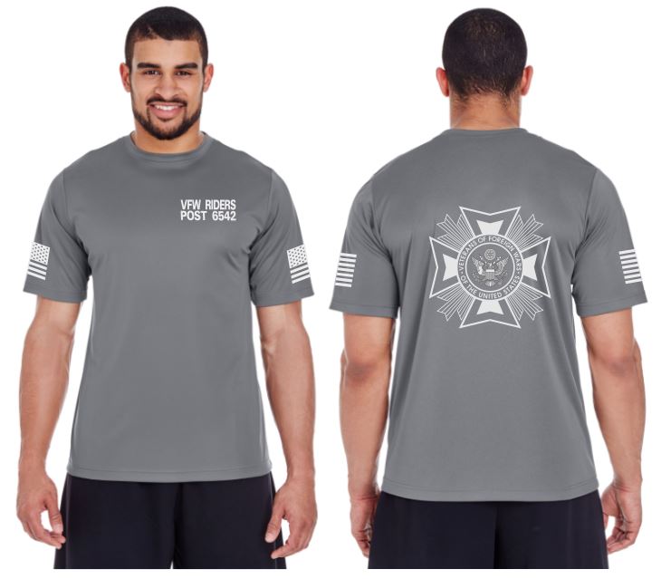 Post 6542 Reflective Tee - 100% Polyester