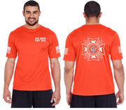 Post 6542 Reflective Tee - 100% Polyester
