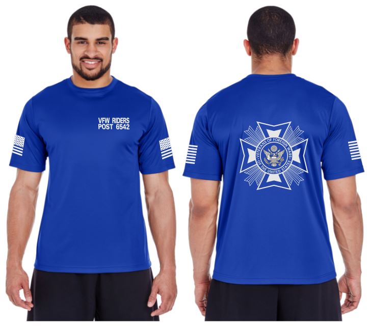 Post 6542 Reflective Tee - 100% Polyester
