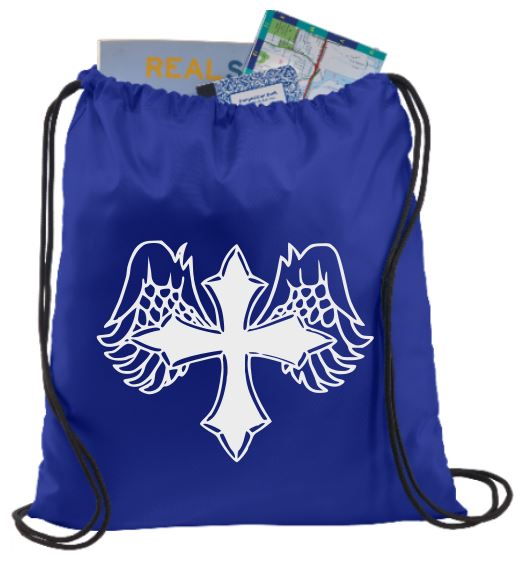 Wing Cross Polyester Backpack