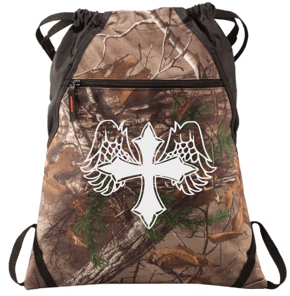 Wing Cross Camo Backpack