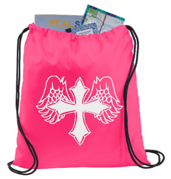 Wing Cross Polyester Backpack