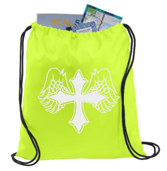 Wing Cross Polyester Backpack