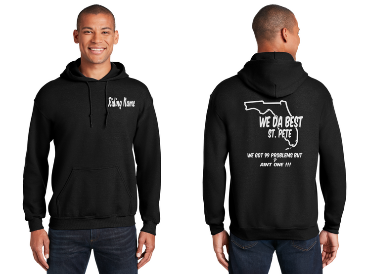 WeDaBest St Pete - Reflective Pullover Hoodie