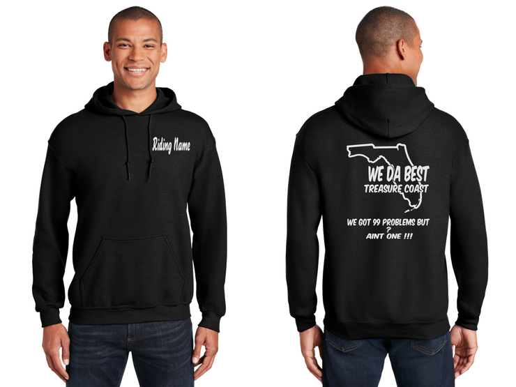 WeDaBest Treasure Coast - Reflective Pullover Hoodie