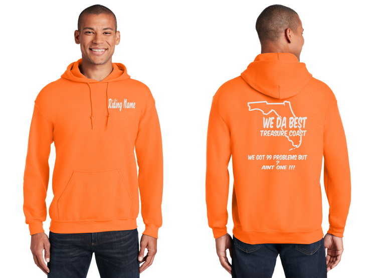 WeDaBest Treasure Coast - Reflective Pullover Hoodie