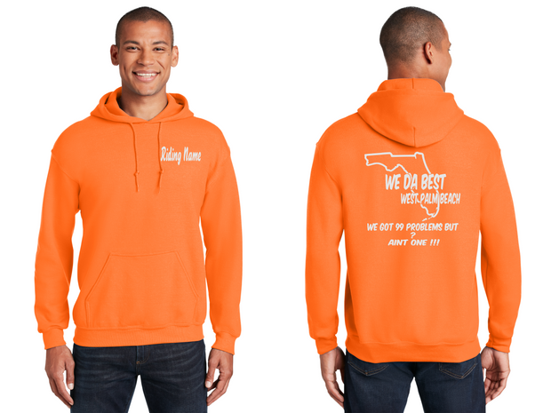 WeDaBest West Palm Beach - Reflective Pullover Hoodie