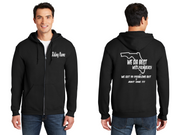 WeDaBest West Palm Beach - Reflective Zippered Hoodie