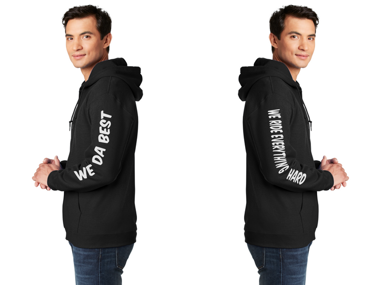 WeDaBest St Pete - Reflective Zippered Hoodie