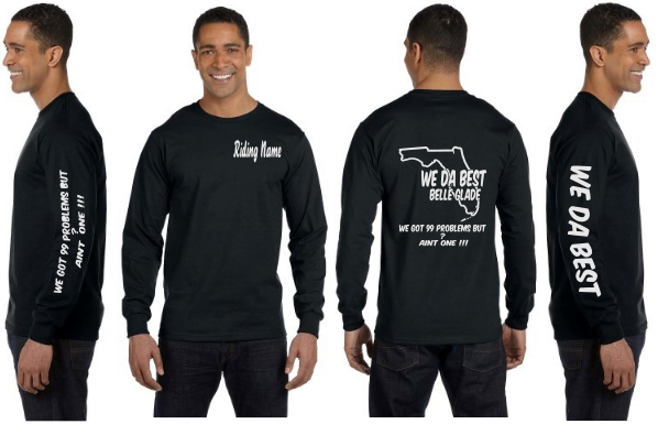 WeDaBest Men - Belle Glade Reflective Long Sleeve - 100% Cotton