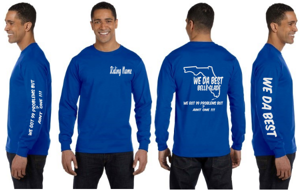 WeDaBest Men - Belle Glade Reflective Long Sleeve - 100% Cotton