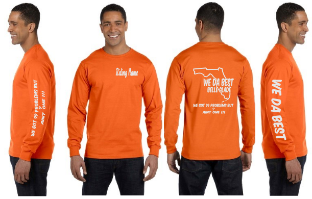 WeDaBest Men - Belle Glade Reflective Long Sleeve - 100% Cotton