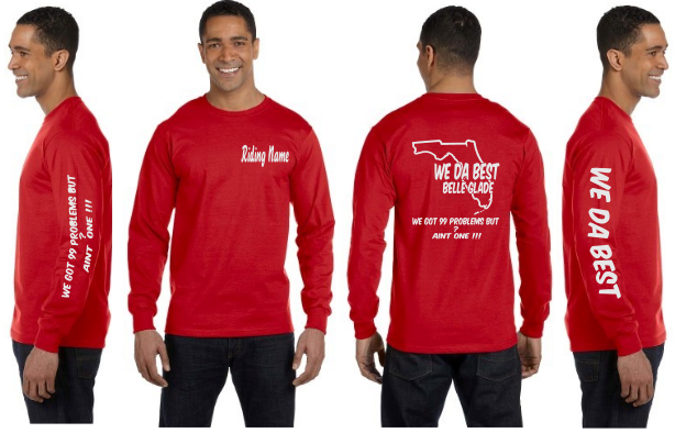 WeDaBest Men - Belle Glade Reflective Long Sleeve - 100% Cotton