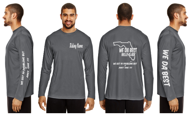 WeDaBest Men - Belle Glade Reflective Long Sleeve - 100% Polyester