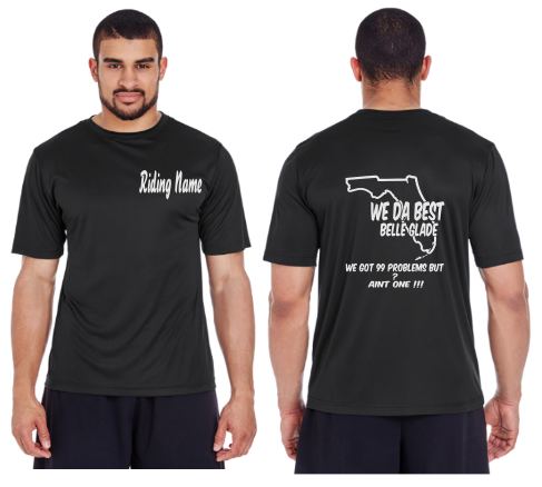 WeDaBest Men - Belle Glade Reflective Tee - 100% Polyester