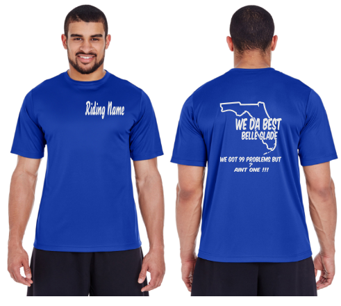 WeDaBest Men - Belle Glade Reflective Tee - 100% Polyester