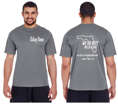 WeDaBest Men - Belle Glade Reflective Tee - 100% Polyester