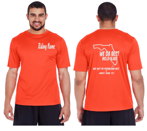 WeDaBest Men - Belle Glade Reflective Tee - 100% Polyester