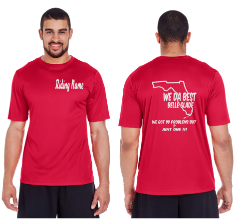 WeDaBest Men - Belle Glade Reflective Tee - 100% Polyester