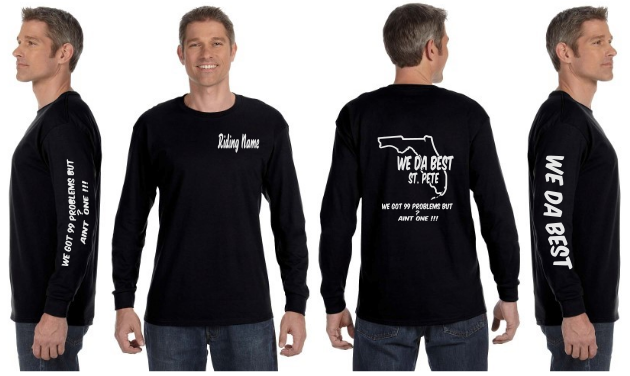 WeDaBest Men - St. Pete Reflective Long Sleeve - Dry Blend